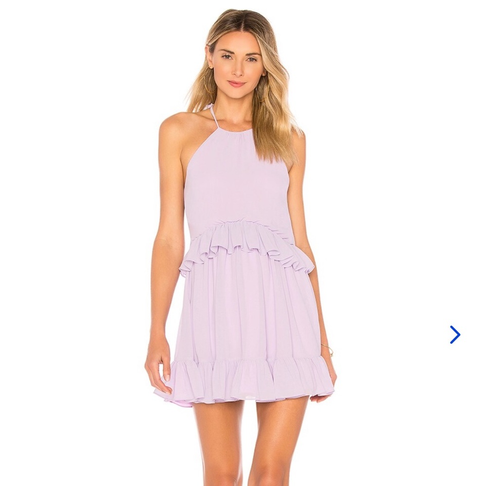 NWT Lovers + Friends Banks Dress in Pastel Lilac